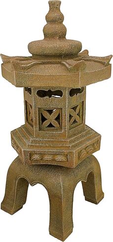 Design Toscano Golden Wen Chang Asian Pagoda Tower Statue in Saudi Arabia