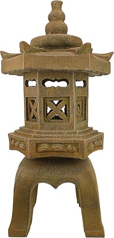 Design Toscano Golden Wen Chang Asian Pagoda Tower Statue in Saudi Arabia