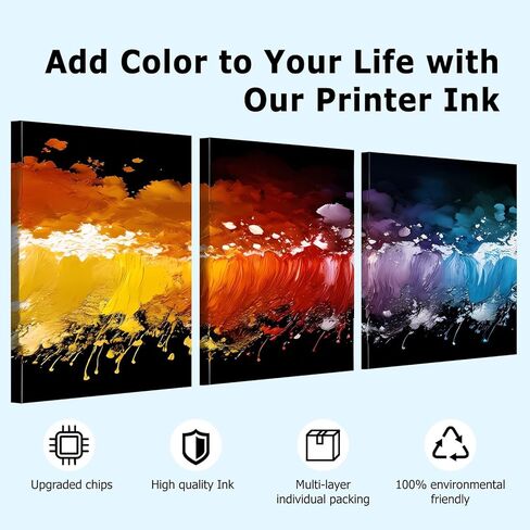 LC103XL LC101 متوافق مع خراطيش حبر Brother LC103 ذات إنتاجية عالية مع طابعة Brother MFC-J870DW MFC-J6920DW MFC-J450DW MFC-J6520DW (أسود سماوي أرجواني أصفر، حزمة 4XL) in Kuwait