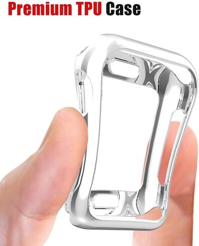 حافظة لساعة Apple مقاس 38 ملم، حافظة iWatch رفيعة وناعمة من مادة TPU، غطاء حماية شفاف مقاوم للصدمات بديل لساعة Apple Series 3 Series 2، شفاف كريستالي in Saudi Arabia
