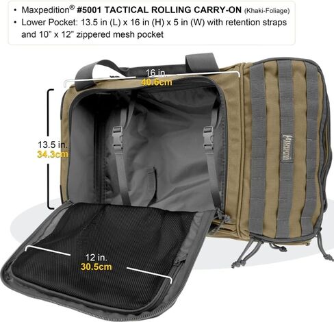 MAXPEDITION Gear Tactical Rolling Carry-On in Saudi Arabia