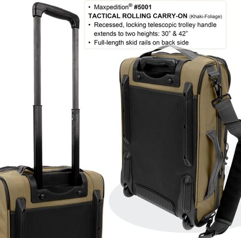 MAXPEDITION Gear Tactical Rolling Carry-On in Saudi Arabia