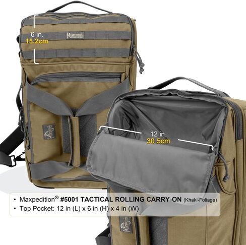 MAXPEDITION Gear Tactical Rolling Carry-On in Saudi Arabia