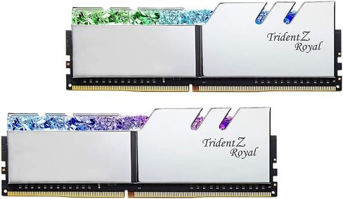 وحدة ذاكرة G.Skill Trident Z Royal F4-4000C18Q-128GTRS سعة 128 جيجابايت 4 × 32 جيجابايت DDR4 بسرعة 4000 ميجاهرتز in Kuwait