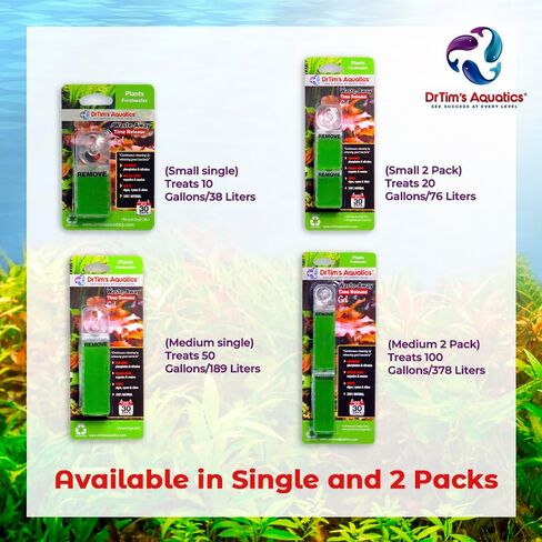جل مخلفات المياه العذبة من دكتورتيم - منظف طبيعي لأحواض السلاحف - محلول إذابة وتنظيف نفايات الحمأة العضوية، عبوة واحدة متوسطة الحجم 50 جالونًا in Kuwait