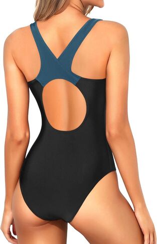 بدلة سباحة نسائية من قطعة واحدة من Aqua Eve، بدلة سباحة رياضية متواضعة in Kuwait