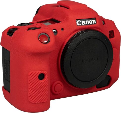 Easy Hood Camera Case for Canon EOS R5C Mirrorless Camera, Anti-Scratch Soft Silicone Rubber Case Protective Body Housing Protector Skin Cover-Black in Kuwait