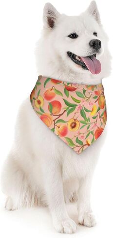 Modern Rainbow Tie Dye Hippie Bohemia Dog Bandana Scarf Triangle Bibs Pet Accessories Cat Kerchief in Saudi Arabia