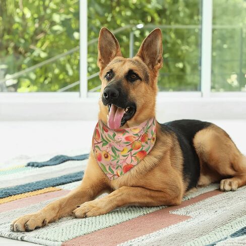 Modern Rainbow Tie Dye Hippie Bohemia Dog Bandana Scarf Triangle Bibs Pet Accessories Cat Kerchief in Saudi Arabia