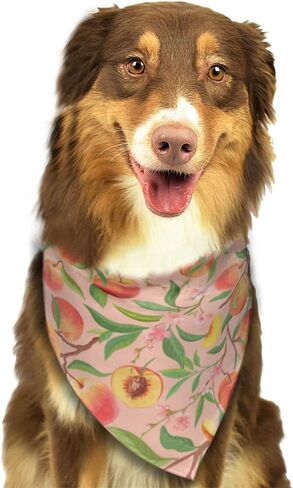 Modern Rainbow Tie Dye Hippie Bohemia Dog Bandana Scarf Triangle Bibs Pet Accessories Cat Kerchief in Saudi Arabia