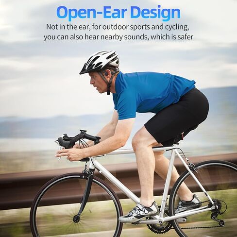CelsusSound Bone Conduction Headphones,Upgraded IPX7 Waterproof Wireless Earbuds,Open Ear Headphones Bluetooth 5.3 with Mic,10H Playtime for Running,Cycling,Hiking,Gym,Workout(Gray) in Saudi Arabia