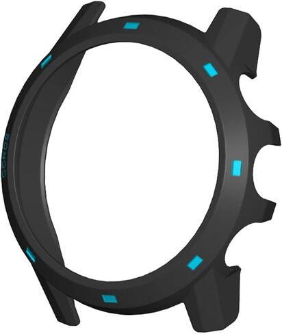 مناسب لغطاء حافظة COROS Apex Pro 2، غطاء حماية متين مقاوم للصدمات وإطار واقي من الصدمات لساعة COROS Apex Pro 2 الذكية (أسود) in Kuwait
