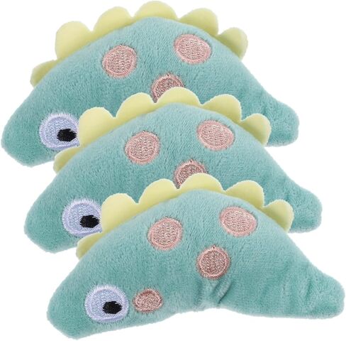 3Pcs Interactive Catnip Plush Toy for Cats - Cat Chew Toy, Cat Exercise Toy, Catnip Filled, Cat Biting and Playing Toy, Cat Care and Teasing Toy for Indoor Cats in Kuwait