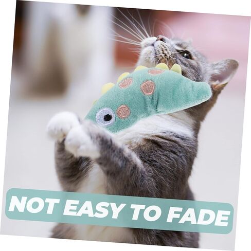 3Pcs Interactive Catnip Plush Toy for Cats - Cat Chew Toy, Cat Exercise Toy, Catnip Filled, Cat Biting and Playing Toy, Cat Care and Teasing Toy for Indoor Cats in Kuwait
