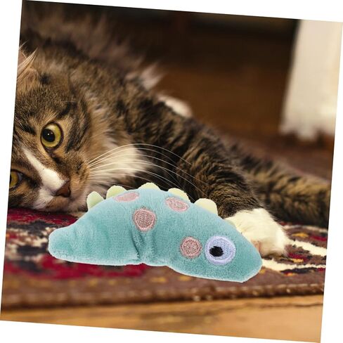 3Pcs Interactive Catnip Plush Toy for Cats - Cat Chew Toy, Cat Exercise Toy, Catnip Filled, Cat Biting and Playing Toy, Cat Care and Teasing Toy for Indoor Cats in Kuwait