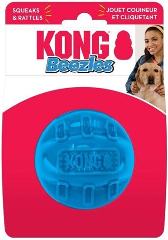 KONG Beezles Ball Dog Toy, Medium, Assorted in Saudi Arabia