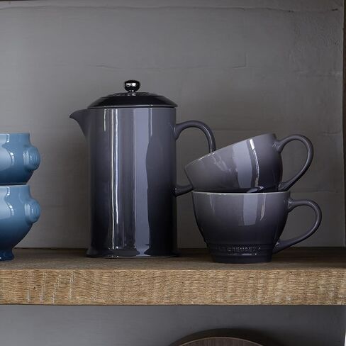 LE CREUSET 91028200444 بريس فلينت، 700029980 إبريق قهوة، 750 مل in Kuwait