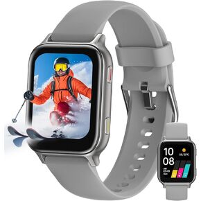 UMIDIGI Smart Watch Uwatch 5S for Men Women, SpO2 Oxygen Saturation Detection, Health and Fitness Tracker, 1.7" Touch Screen, 5ATM Waterproof, Heart Rate Monitor, Sleeping Tracking for Android iOS