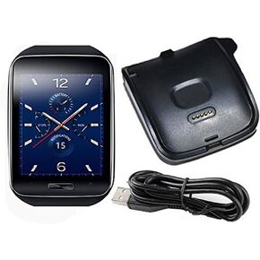 Replacement for Samsung Galaxy Gear S SM-R750 Smart Watch Charger USB Charging Cable Wire Cord Dock Data Sync Black