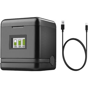 Fast Charge Hub for Insta360 Ace/Ace Pro,Digital Display 3 Channel Battery Charger for Insta360 Ace/Ace Pro Camera Accessories