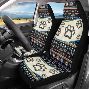 3D Frog Print Car Seat Cover for Women Men 2 Piece Frog Vehicle Bucket Seat Cover for Car Bats Front Auto Interior Protector Car Mat Universal Fit for SUV Sedan Van Cars