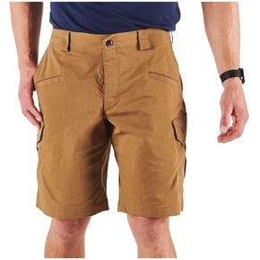 5.11 Tactical Men's Stryke 11-Inch Inseam Military Shorts, Flex-Tac Ripstop Fabric, Style 73327, Kangaroo, 31