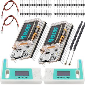 915MHZ ESP32 Lora V3 Development Board Type-C SX1262 Core with 0.96" OLED Display Screen and LoRa Antenna U.FL IPEX to SMA for Ar duino LoraWan IOT