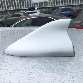 (2005-2016) Sportage Car Antenna Cover, Shark Fin Antenna, FM/AM Radio Aerials Replacement Accessories for KIA Sportage (Black)