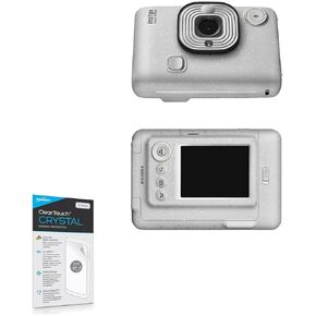 BoxWave Screen Protector Compatible with Fujifilm Instax Mini LiPlay (Screen Protector ClearTouch Crystal (2-Pack), HD Film Skin - Shields from Scratches