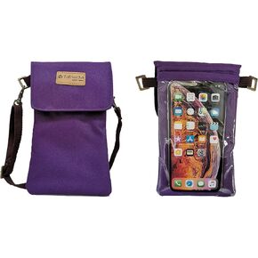 Tainada Crossbody Travel Phone Bag for Women, Small Shoulder Smartphone Touchscreen Wallet Purse Clutch Pouch w/Detachable Strap for iPhone 16 Pro Max；Samsung S24+, Z Fold6 (Cats Pattern Turquoise)