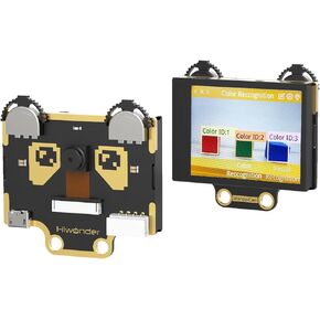 AI Vision Camera Module for Arduino Raspberry Pi Microb ESP32 STM32 Robot Vision Sensor USB Smart Camera with Fill Lights, Object/Color/Face/Tag/QR Recognition, Feature Detect, Line Track - WonderCam