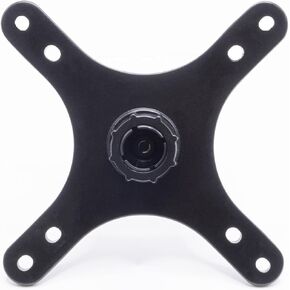 Kado Portable Monitor Stand Adapter Bracket Plate Tripod Black, Wall Mount Arm Mount 17mm Ball Head to 100x100mm 75x75mm Universal, Tripod Camera Stand for Desktop Monitor Portrait/Landscape Mode