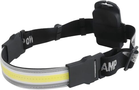 WINDFIRE 6000 Lumen Headlamp LED, Super Bright 180° COB Headlight Strip, Wide Beam Ultra Light Waterproof Head Lamp Helmet Light for Adults Kids, Running, Camping, Cycling in Kuwait