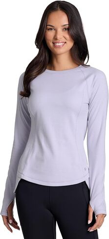 Avalanche Women's Long Sleeve Tee Everyday Soft Lightweight Hiking Running Top in Kuwait