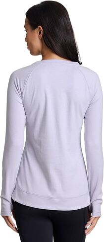 Avalanche Women's Long Sleeve Tee Everyday Soft Lightweight Hiking Running Top in Kuwait