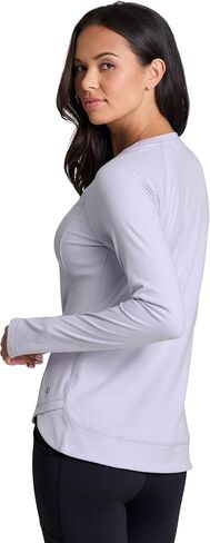 Avalanche Women's Long Sleeve Tee Everyday Soft Lightweight Hiking Running Top in Kuwait