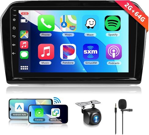 2G+64G Car Radio Stereo for Volkswagen Jetta 2013 2014 2015 2016 2017 with Wireless CarPlay Android Auto, 9 Inch Android 13 Touch Screen Head Unit, GPS Navigation WiFi Bluetooth SWC HD Camera in Saudi Arabia