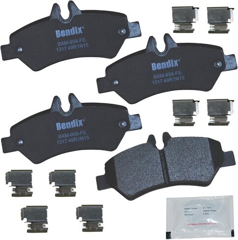 Bendix Premium Copper Free CFC1391 لوحة فرامل خزفية (مع معدات التركيب الخلفية) in Kuwait