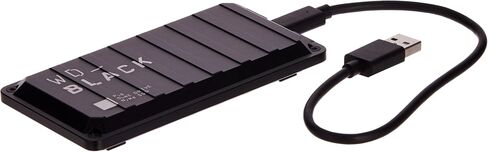Western Digital 4TB P50 Game Drive SSD - Portable External Solid State Drive SSD, Compatible with Playstation, Xbox, PC, & Mac, Up to 2,000 MB/s - WDBA3S0040BBK-WESN in Saudi Arabia
