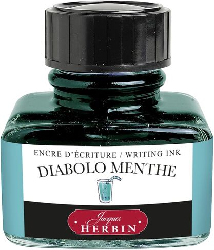 Herbin Fountain Pen Ink - 30ml Bottled - Bleu Azur in Saudi Arabia