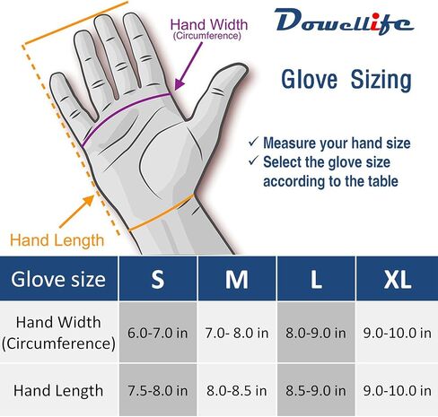 Dowellife Cut Resistant Gloves Food Grade Level 5 Protection, Safety Kitchen Cuts Gloves for Oyster Shucking, Fish Fillet Processing, Mandolin Slicing, Meat Cutting and Wood Carving. (X-Large) in Kuwait