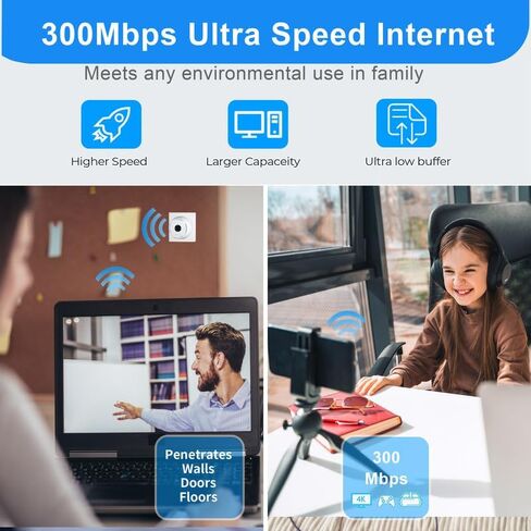 2024 ترقية جديدة لموسع WiFi مكرر معزز، يصل إلى 4500 قدم مربع وأكثر من 30 جهازًا، مضخم إشارة الإنترنت اللاسلكي يدعم منفذ إيثرنت in Saudi Arabia