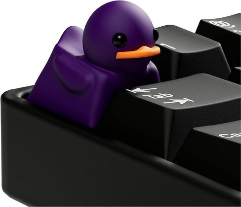 Duckeys Duck Keycap - ABS PVC Keycap Replacement Key, for MX Mechanical Keyboards, OEM Profile, Custom ESC Key Replacement Keycap - Green in Saudi Arabia