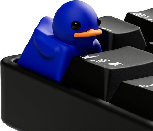 Duckeys Duck Keycap - ABS PVC Keycap Replacement Key, for MX Mechanical Keyboards, OEM Profile, Custom ESC Key Replacement Keycap - Green in Saudi Arabia