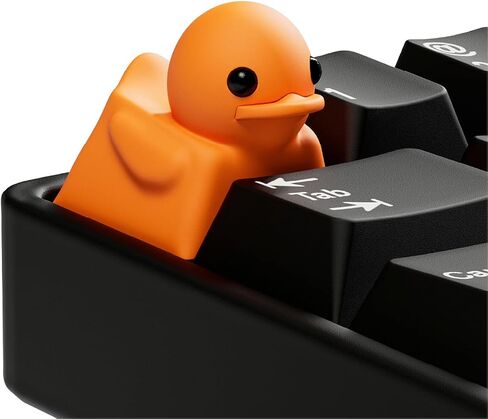 Duckeys Duck Keycap - ABS PVC Keycap Replacement Key, for MX Mechanical Keyboards, OEM Profile, Custom ESC Key Replacement Keycap - Green in Saudi Arabia