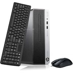 HP ProDesk 400 G4 Desktop Small Form Factor Business PC, Intel Quad-Core i5-7400 3.0GGHz,16G DDR4,512GB SSD,VGA,DP,Win 10 Pro 64 bit-Multi-Language Support English/Spanish (Renewed)