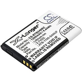 Extra Longer Capacity Replacement Battery for RTI ATB-1100-SY3450 41-500012-13 ATB-1100-SANUF, for RTI Pro, Pro24.i, Pro24.r, Pro24.r v2, Pro24.z