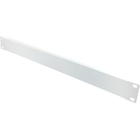 NavePoint 1U Blank Rack Mount Panel Spacer for 19 Inch Server Rack and Network Cabinet – Blank Spacer Panel Rackmount, Solid, White