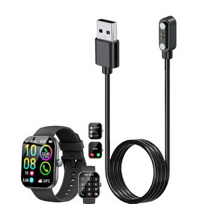 Smart Watch Charger for Dainlin 3.3Ft/100cm 2 Pin USB Portable Magnetic Charging Cable Cord for Dainlin Smart Watch