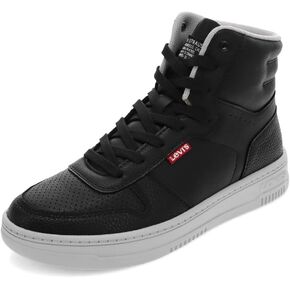 Levi's Womens Drive Hi Synthetic Leather Casual Hightop Sneaker Shoe